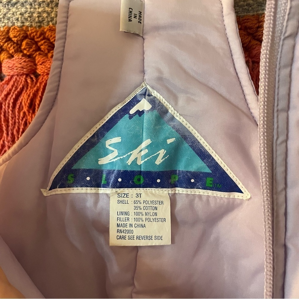 Kids Pastel Overalls Retro Vintage size 3T - Picture 2 of 3